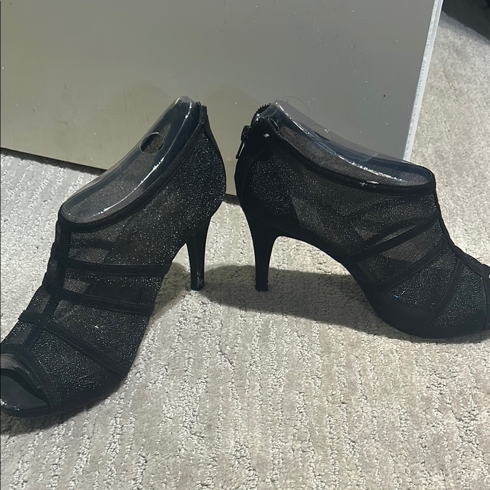 A. Marinelli Black Heels Sleek Design